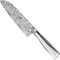 WMF Grand Gourmet 18 Cm Santoku Kitchen Knife Argenté