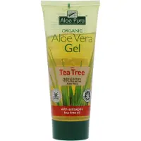 Aloe Pura Bio-Aloe Vera Gel mit Teebaum kühlend und reinigend 200ml