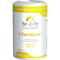 Be-Life L-Carnitin 650+ 180 pc(s) Capsule(S) Douce(S)