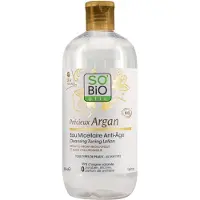 SOBiO etic LÉa nature Précieux Argan - Lotion Micellaire Anti-Âge, 500 ml