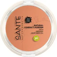 Sante Naturkosmetik Poudre compacte naturelle, 03 miel chaud (9 g)