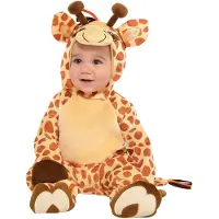Amscan Déguisement Bébé Girafe Junior Taille 12-24 Mois
