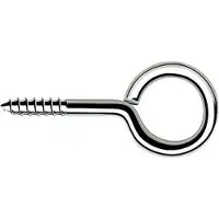 Celo Hc 4.5x70 Mm Screw Eye Hook 250 Units Argenté