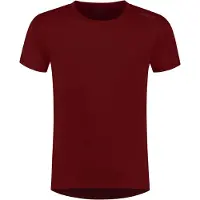 Rogelli Hommes, T-shirt fonctionnel, PROMOTION burgundy t-shirt XL (XL), Rouge, XL