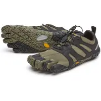 Vibram V-Trail 2.0 Baskets de course pieds nus Five Fingers pour femmes Ivy/Noir - 38