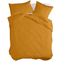 Happy Fiday Home Housse de couette HappyFriday BASIC moutarde 220 x 220 cm