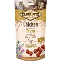 Carnilove Snacks semi-humides délicats avec poulet et thym 50 g