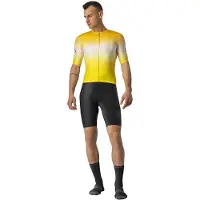 Castelli Aero Race 6.0 Short Sleeve Jersey Jaune 2XL Homme