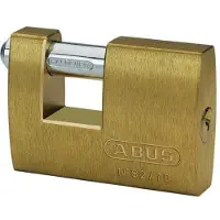 ABUS 11575 Cadenas monobloc pour volets avec système de clé unique 8512