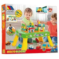MOLTO Activity Table With Lights And Sounds Includes And A Car 24 Pieces Multicolore Enfants