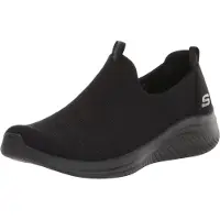 SKECHERS Femme Ultra Flex 3.0-Soft Classics Basket, Noir, 41 EU