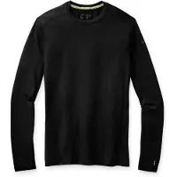 Smartwool Classic All-season Merino Long Sleeve Base Layer Noir L Homme