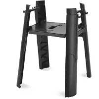 Weber Support et socle 6616 avec tablette latérale pour barbecue électrique compact Lumin, noir