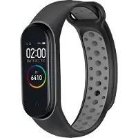 IMoshion Pr2202 pour Xiaomi Mi Band 3 / 4 - Black / Grey
