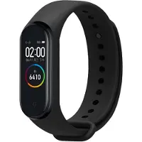 IMoshion Bracelet sport en silicone pour Xiaomi Mi Band 3 / 4 - Noir