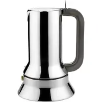 Alessi 9090/6 Italian Coffee Maker 6 Cups Argenté One Size / EU Plug 220V