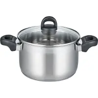 Elo Marmite à viande avec GD 20cm Turmalin 12220, Poêle + casserole, Argent