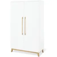 Pinolino Armoire 'riva' 2 Portes Blanc Bois