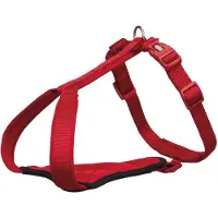 Trixie Premium Harnais en Y - rouge - 85-105 cm/25 mm