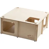 Bunny Nature Labyrinth Medium, maison pour lapins nains et rongeurs