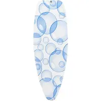 Brabantia Housse de Repassage PerfectFlow 101465 Taille D, 135 x 45 cm Bubbles