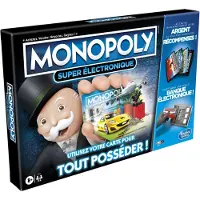 Hasbro Jeu classique Hasbro Gaming Monopoly Super électronique