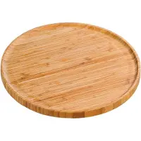 Kesper 58463 Planche À Pizza Bambou Nature 30 X 30 X 15 Cm