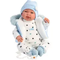 Llorens Poupée bébé Tino 44cm