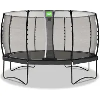 Exit Allure Classic Trampoline ø427cm – Sur pieds – Rond – Noir