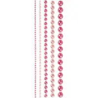 Creativ Company Halve Plakparels Roze 2-8mm, 140pcs.