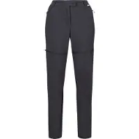 Regatta Pantalon de randonnée Mountain Zip Off pour femme, couleur : Seal Grey, taille : 44