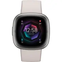 Fitbit Sense 2 Argent/Blanc
