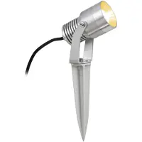 EVN PC670502 aluminium LEDSpot avec piquet de terre 5W 3000K (300 lm, IP67)
