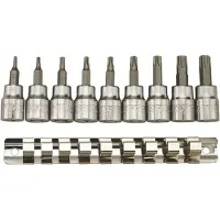 Teng Tools 102180106 Set De Douilles Tx 3/8" M3813Tx 9 Pieces