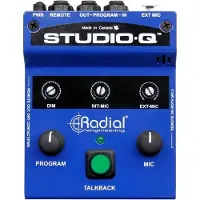 Radial Studio-Q interface Talk-Back avec micro intégré