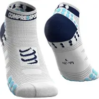 Compressport Pro Racing v3.0 Run High White/Blue T2