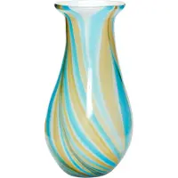Hubsch Kaleido Vase Bleu/jaune | 161303