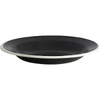 Nordal Assiettes Ginger S noir set de 6 pièces