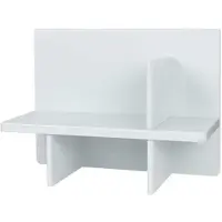 Broste Copenhagen Etagère murale Tenna bleu clair - W52XL20XH38CM