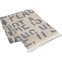 Broste Copenhagen Citation plaid sable