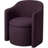 Broste Copenhagen Chaise de bassin raisin foncé