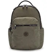 Kipling Sac à dos 'Seoul' kaki / noir