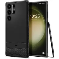 Spigen Coque Rugged Armor pour Samsung Galaxy S23 Ultra - Noir