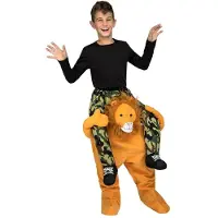 MOM Ride-on León Kids Costume Jaune 10-12 Years Enfants