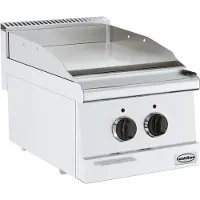 CombiSteel Plaque de cuisson électrique 3,6 kW – modèle de table lisse, 400 V
