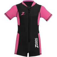 Zoggs Light 1.5 Mm Short Sleeve Shorty Rose 10-11 Years Fille