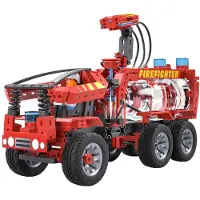 Fischertechnik Kit STEM Camion de pompiers,