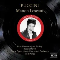 OUTHERE Manon Lescaut, Opéra En 4 Actes
