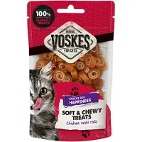 Voskes rouleaux de Sushi au poulet Soft & Chewy pour chat (60 g)