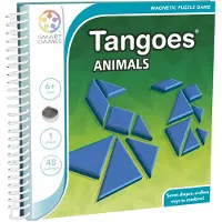 SmartGames Tangoes Animaux – Jeu de logique magnétique avec 48 défis